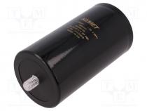 Capacitor  electrolytic, 4700uF, 400VDC, Ø77x146mm, Pitch  31.8mm