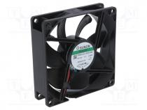 Fan  DC, axial, 12VDC, 92x92x25mm, 110.4m3/h, 41.6dBA, Vapo, 3900rpm