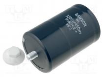 Capacitor  electrolytic, 3300uF, 450VDC, Ø76x115mm, 20%, 20000h