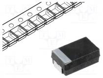 Capacitor  tantalum, 2.2uF, 16VDC, SMD, Case  A, 10%, -55÷125C