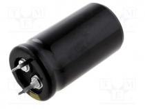 Capacitor  electrolytic, SNAP-IN, 220uF, 450VDC, Ø30x40mm, 20%