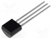 Transistor  N-MOSFET, unipolar, 100V, 0.9A, 0.85W, TO92
