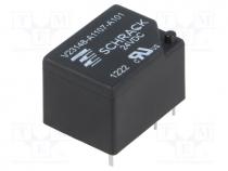 Relay  electromagnetic, SPDT, Ucoil  24VDC, 5A/250VAC, 5A/24VDC, 5A