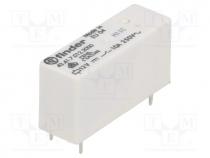 Relay  electromagnetic, SPDT, Ucoil  12VDC, 10A/250VAC, 10A/30VDC