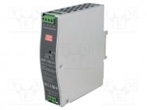 Converter  DC/DC, 120W, Uout  24VDC, Iout  5A, 32x125.2x102mm, 510g