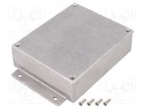 Enclosure  multipurpose, X  100mm, Y  120mm, Z  35mm, aluminium, IP54