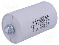 Capacitor  motors, run, 32uF, 450V, Ø50x119mm, -25÷70C, 10%, V  2