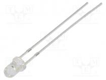 LED, UV, 30, 20mA, P  114mW, 380-390nm, THT, 3....3.8VDC