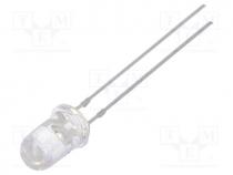 LED, UV, 15, 20mA, 380-390nm, THT, 3÷3.8VDC