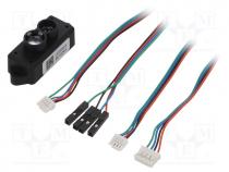 Sensor  distance, laser, 4.5....6VDC, UART, Dist.meas.range  0.3....12m