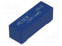 Relay  reed, SPST-NO, Ucoil  24VDC, 2.5A, max.1kVDC, max.1kVAC, 100W