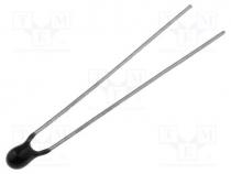 NTC thermistor, 5k, THT, 3470K, -55....125C, 3.5mW, Ø3x4mm