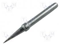 Tip, conical, 0.4mm, for soldering iron