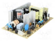 Power supply  switched-mode, open, 60W, 127....370VDC, 90....264VAC