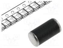 Diode  rectifying, SMD, 50V, 1A, MELF, Ufmax  1.1V, Ifsm  100A