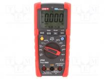 Digital multimeter, bargraph,LCD (6000),with a backlit, IP65