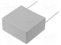 Capacitor  polypropylene, X2, 4.7uF, 37.5mm, 10%, 42.5x21x38mm