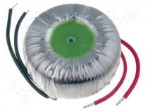 Transformer  toroidal, 150VA, 230VAC, 24V, 24V, 3.12A, 3.12A, 1.7kg