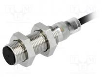 Sensor  inductive, Output conf  NPN / NO, 0....4mm, 10....30VDC, M12