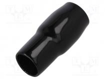 Protection, 50mm2, for ring tube terminals, 34mm, Colour  black