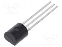 Triac, 400V, 0.6A, TO92, Igt  5/7mA, Ifsm  8A, 4Q, sensitive gate