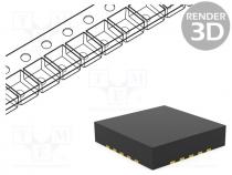 IC  resistive touch screen controller, 3.3....5.5VDC, QFN20