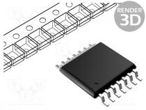 IC  driver/sensor, capacitive sensor, 2.05÷3.6VDC, TSSOP14