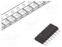 IC  driver, transistor array, PSOP16, 0.5A, 2÷50V, Channels  7