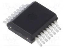 IC  power switch, high-side, 63A, PowerSSO16, Uoper  4....28V