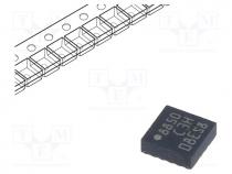 Sensor  acceleration, Range  16g, 1.71÷3.6VDC, -40÷85C
