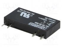 Relay  solid state, Ucntrl  19.2÷28.8VDC, 3A, 3÷33VDC, socket