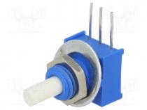 Potentiometer  shaft, single turn, 5k, 20%, 0.25W, linear, 3.18mm