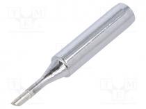 Tip, hoof, 2mm, for soldering iron,for soldering station