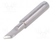 Tip, knife, 5x1.5mm, for soldering iron,for soldering station