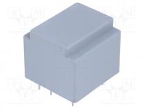 Transformer  encapsulated, 0.5VA, 230VAC, 18V, 18V, 13.8mA, 13.8mA