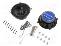 Car loudspeakers, woofer, 130mm, 70W, 80....7000Hz, 2 loudspeakers