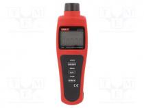 Tachometer, LCD (100000), 10....99999rpm (optical method), 100g