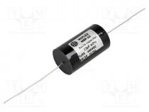 Capacitor  polypropylene, 12uF, 400VDC, 2%, Ø26.4x44mm, -25....85C