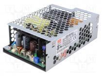 Power supply  switched-mode, open, 400W, 113÷370VDC, 80÷264VAC