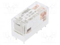 Relay  electromagnetic, DPDT, Ucoil  230VAC, 8A/250VAC, 8A/24VDC