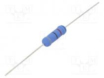 Resistor  metal oxide, 62, 3W, 5%, Ø5.5x16mm, -55÷155C