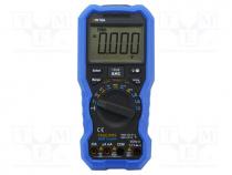   True RMS  LCD 3 5/6 digits with backlight