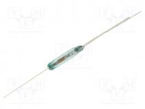 Reed switch, Range  15÷30AT, Pswitch  20W, Ø2.54x14mm, 1A, max.175V