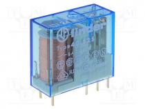 Relay  electromagnetic, DPDT, Ucoil  24VDC, 8A/250VAC, 8A/30VDC