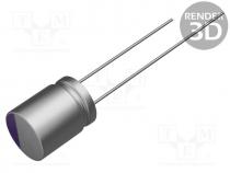Capacitor  polymer, 270uF, 16VDC, SEP, THT, 20%, -55....105C, OS-CON