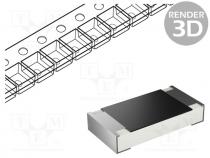 Resistor  thick film, high power, SMD, 1206, 200, 0.5W, 5%