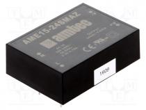 Converter  AC/DC, 15W, 90÷264VAC, Usup  130÷370VDC, Uout  24VDC