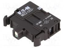 Illuminating unit, 22mm, RMQ-Titan, -25....70C, Illumin  LED, front