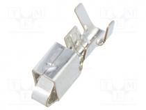 Contact, female, tinned, 0.5....1.25mm2, 20AWG....16AWG, VH, crimped