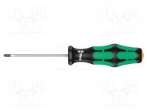 Screwdriver, slot, 2,0x0,4mm, Blade length  60mm